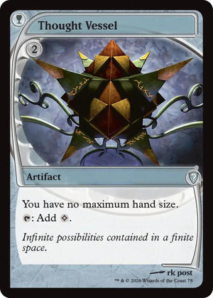 Thought Vessel (Future Sight) (78) [Mystery Booster Commander Edition]