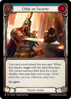 Odds on Favorite (AOL026) [Armory Deck: Olympia, Prized Fighter]