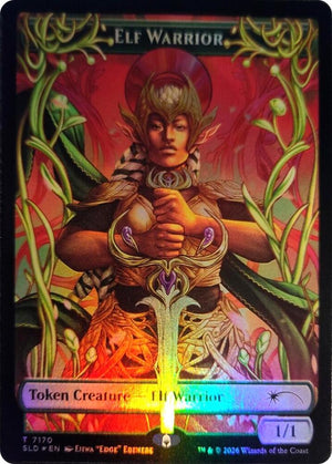 Elf Warrior Token (7170) [Secret Lair Drop]