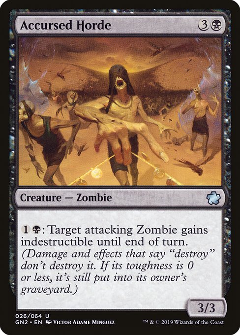 Accursed Horde (26) [Game Night 2019]