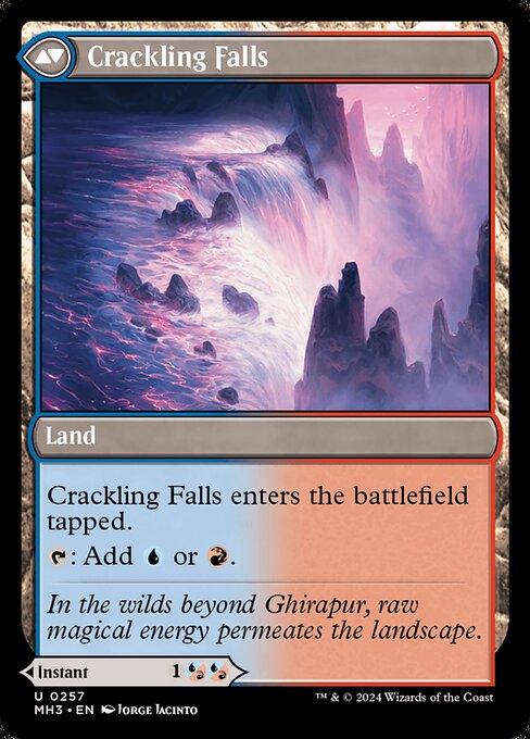 Rush of Inspiration // Crackling Falls (257) [Modern Horizons 3]