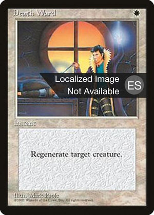 Death Ward (21) [Fourth Edition Foreign Black Border]