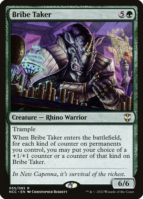Bribe Taker (55) [New Capenna Commander]
