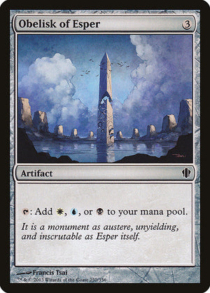 Obelisk of Esper (250) [Commander 2013]