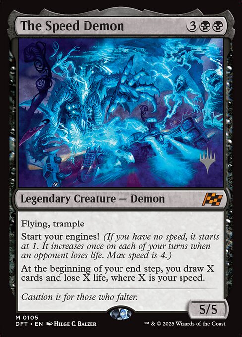 The Speed Demon (105p) [Aetherdrift Promos]