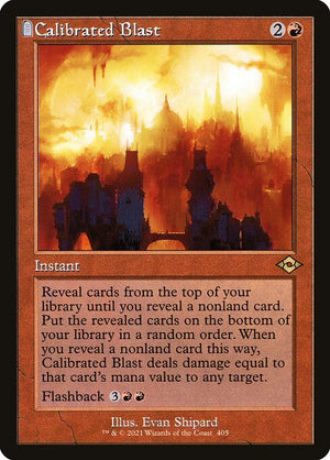 Calibrated Blast (405) [Modern Horizons 2]
