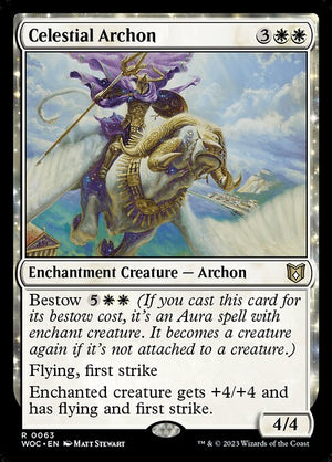 Celestial Archon (63) [Wilds of Eldraine Commander]