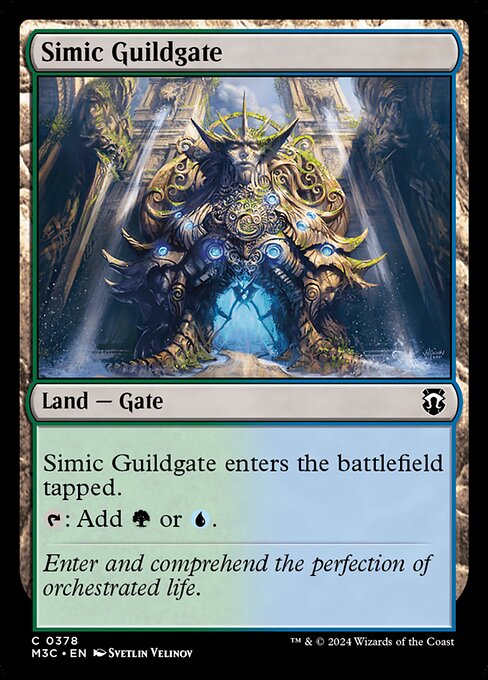 Simic Guildgate (378) [Modern Horizons 3 Commander]