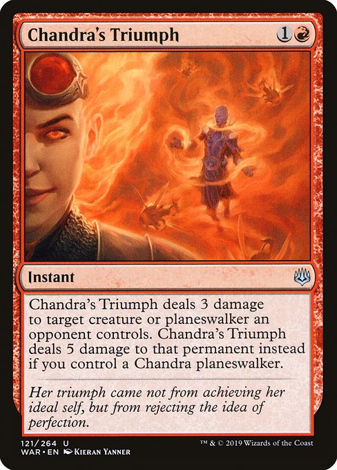 Chandra's Triumph (121) [War of the Spark]