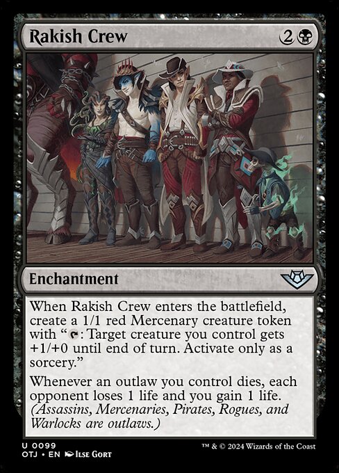 Rakish Crew (99) [Outlaws of Thunder Junction]