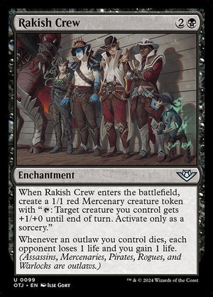 Rakish Crew (99) [Outlaws of Thunder Junction]
