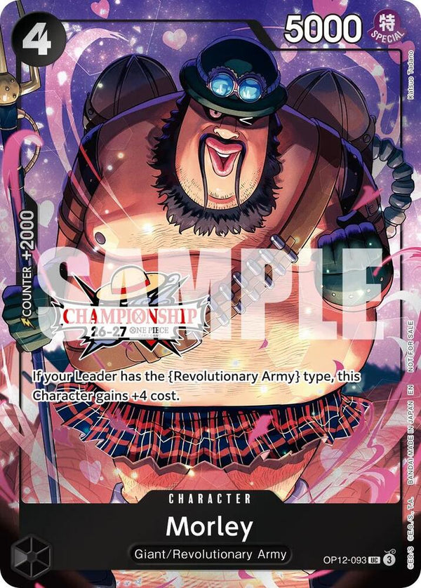 Morley (CS 26-27 Celebration Pack) (OP12-093) [One Piece Promotion Cards]