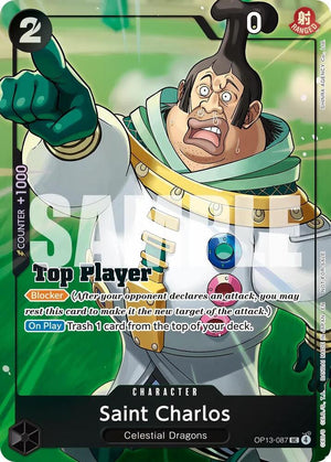 Saint Charlos (CS 26-27 Top Player Pack Vol. 1) (OP13-087) [One Piece Promotion Cards]