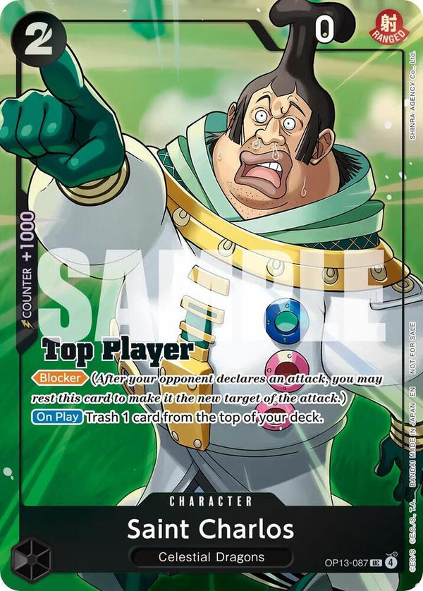 Saint Charlos (CS 26-27 Top Player Pack Vol. 1) (OP13-087) [One Piece Promotion Cards]