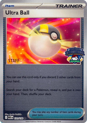Ultra Ball - 131/132 (North America International Championship) [Staff] [League and Championship Cards]