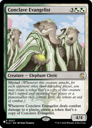 Conclave Evangelist (27) [The List]