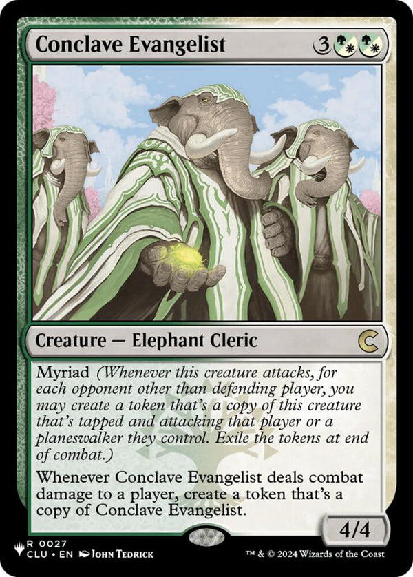 Conclave Evangelist (27) [The List]