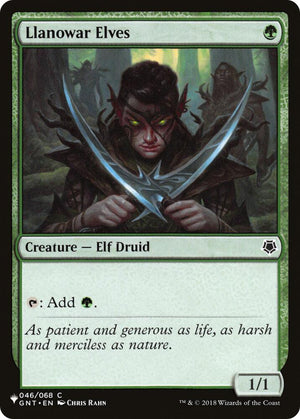 Llanowar Elves (GNT) (46) [The List]