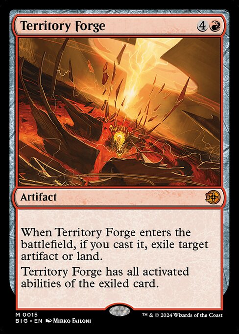 Territory Forge (15) [The Big Score]