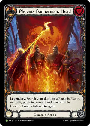 Phoenix Bannerman: Head - FAB430 [Flesh and Blood Promo Cards]