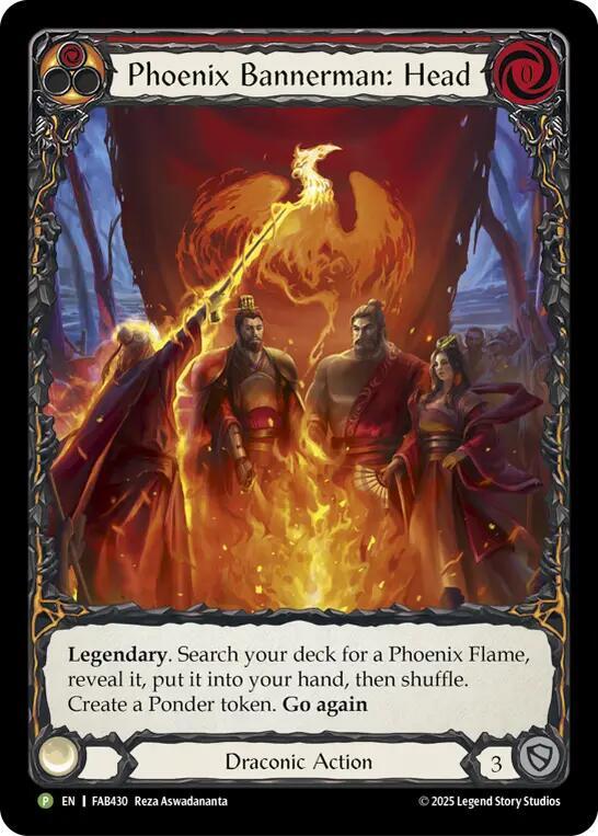 Phoenix Bannerman: Head - FAB430 [Flesh and Blood Promo Cards]