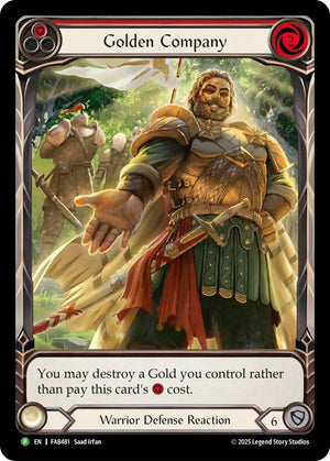 Golden Company (Red) - FAB481 [Flesh and Blood Promo Cards]