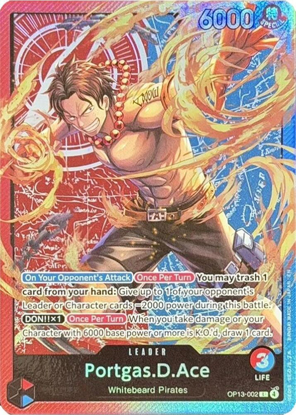 Portgas.D.Ace (Sound Loader Ace and Sabo Edition 2026) (OP13-002) [One Piece Promotion Cards]