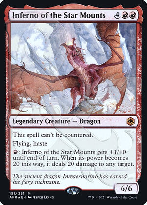 Inferno of the Star Mounts (151a) [Adventures in the Forgotten Realms Promos]