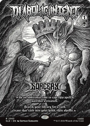 Diabolic Intent (2563) [Secret Lair Drop]