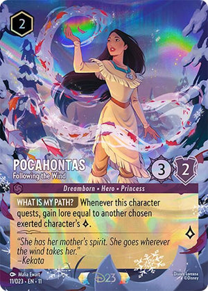 Pocahontas - Following the Wind (11) [D23 Promos]