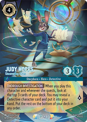 Judy Hopps - Uncovering Clues (14) [D23 Promos]