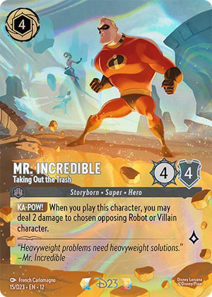 Mr. Incredible - Taking Out the Trash (15) [D23 Promos]