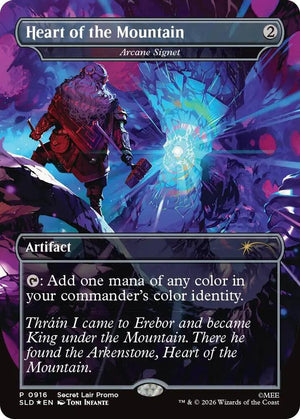 Heart of the Mountain - Arcane Signet (916) [Secret Lair Drop]
