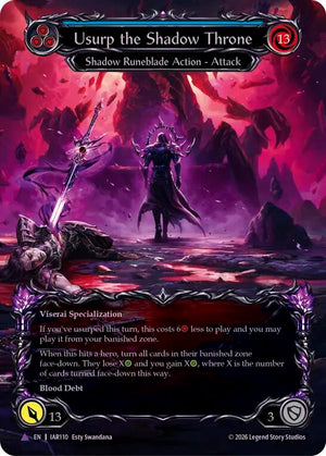 Usurp the Shadow Throne (Marvel) (IAR110) [Usurp the Shadow Throne]