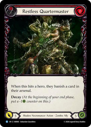 Restless Quartermaster (IAR065) [Usurp the Shadow Throne]
