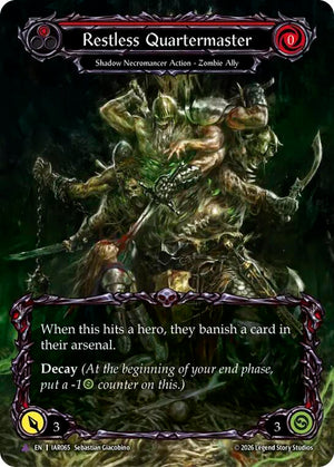 Restless Quartermaster (Marvel) (IAR065) [Usurp the Shadow Throne]