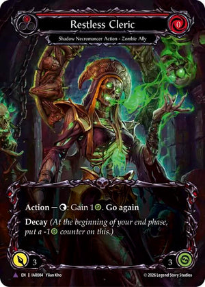 Restless Cleric (Marvel) (IAR084) [Usurp the Shadow Throne]