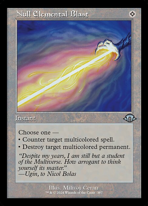 Null Elemental Blast (387) [Modern Horizons 3]