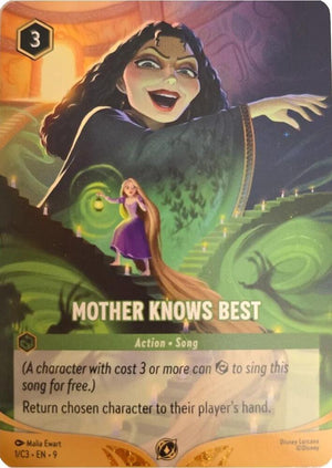 Mother Knows Best (1) [Disney Lorcana Promo Cards]