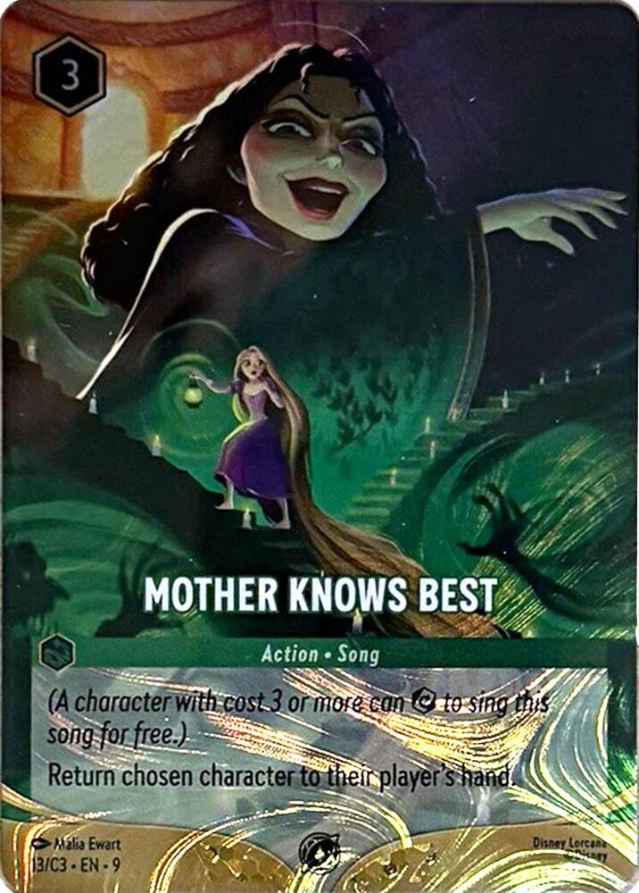 Mother Knows Best (Foil) (13) [Disney Lorcana Promo Cards]