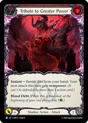 Tribute to Greater Power (IAR177) [Usurp the Shadow Throne]