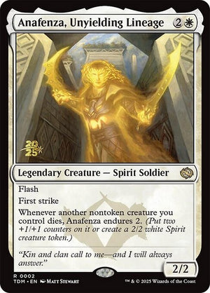 Anafenza, Unyielding Lineage (2s) [Tarkir: Dragonstorm Promos]