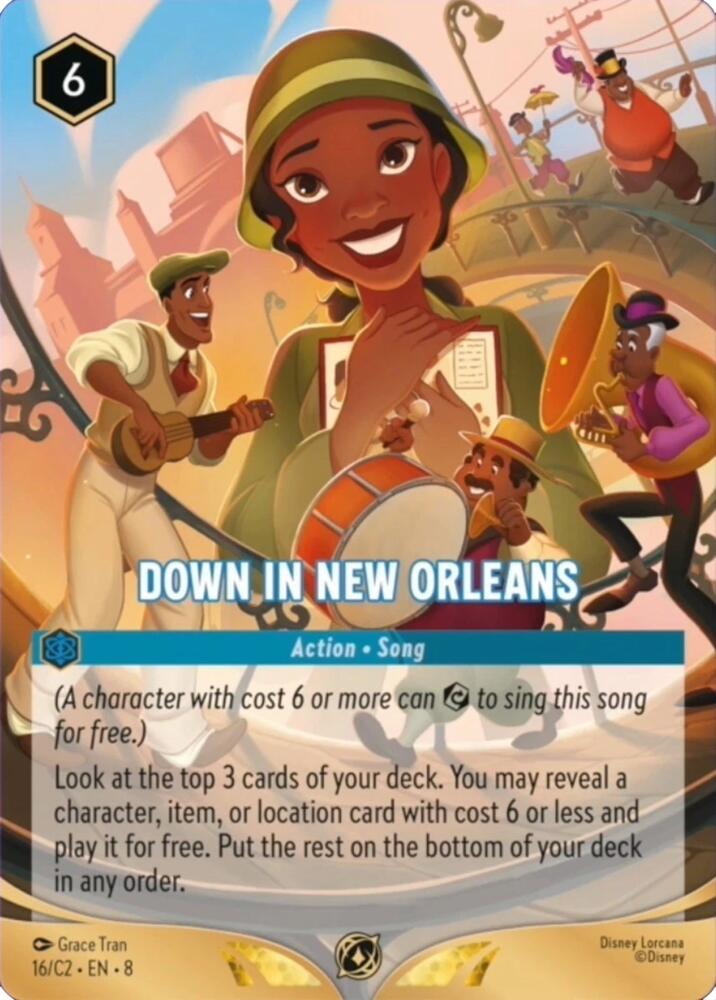 Down in New Orleans (16) [Disney Lorcana Promo Cards]