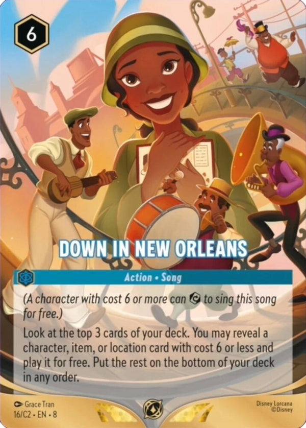 Down in New Orleans (16) [Disney Lorcana Promo Cards]