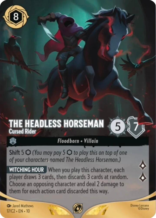 The Headless Horseman - Cursed Rider (17) [Disney Lorcana Promo Cards]