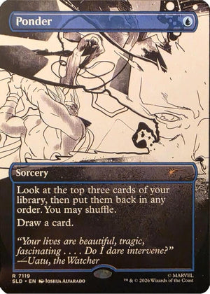 Ponder (7119) [Secret Lair Drop]