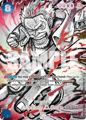 Monkey.D.Garp (OP12-056) (SP) [The World's Strongest Warriors]