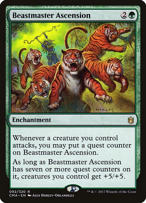 Beastmaster Ascension (92) [Commander Anthology]
