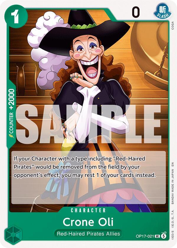 Crone Oil (OP17-021) [The World's Strongest Warriors]
