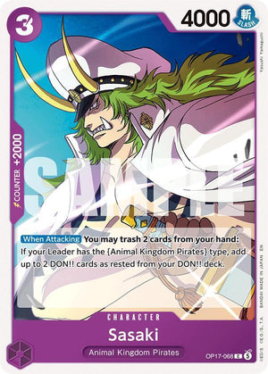 Sasaki (OP17-068) [The World's Strongest Warriors]
